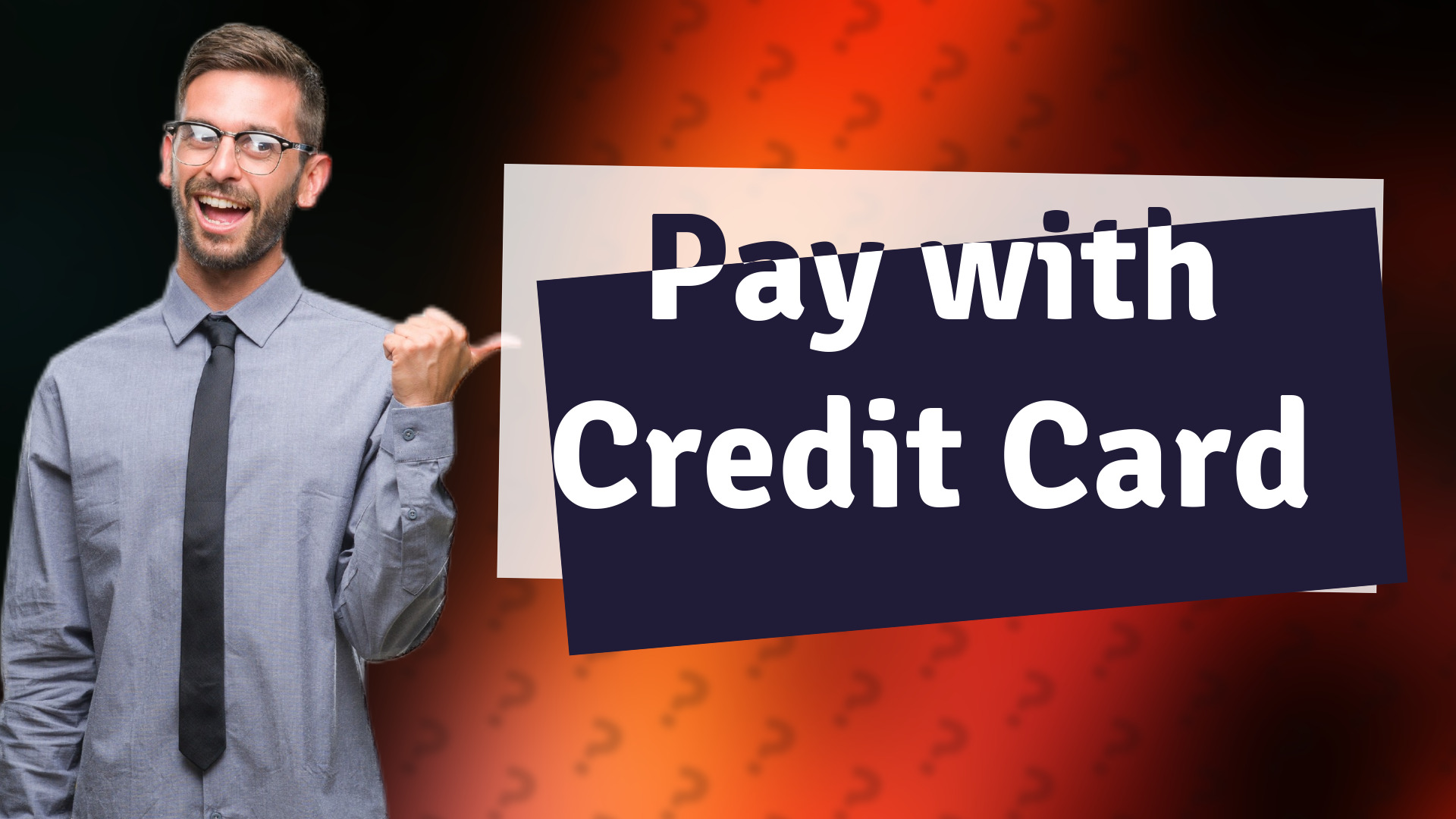Pay with Credit Card