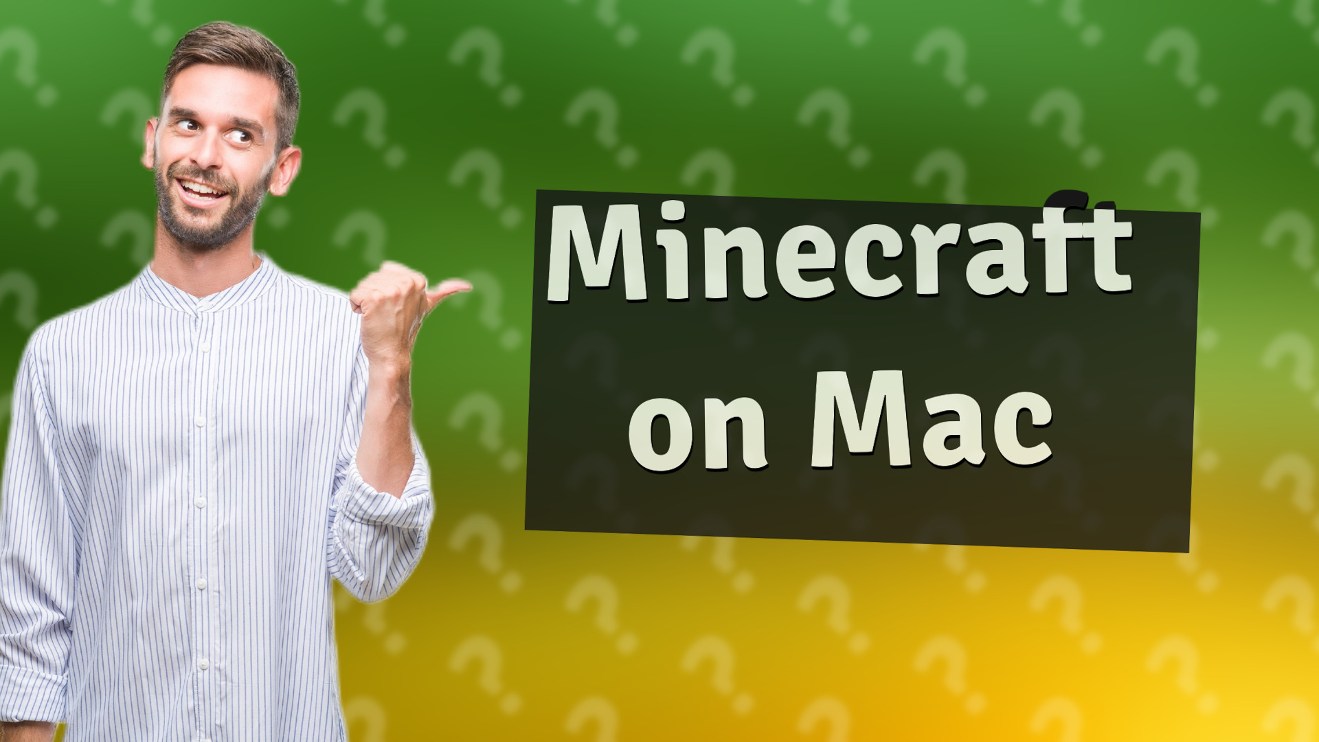 Minecraft on Mac