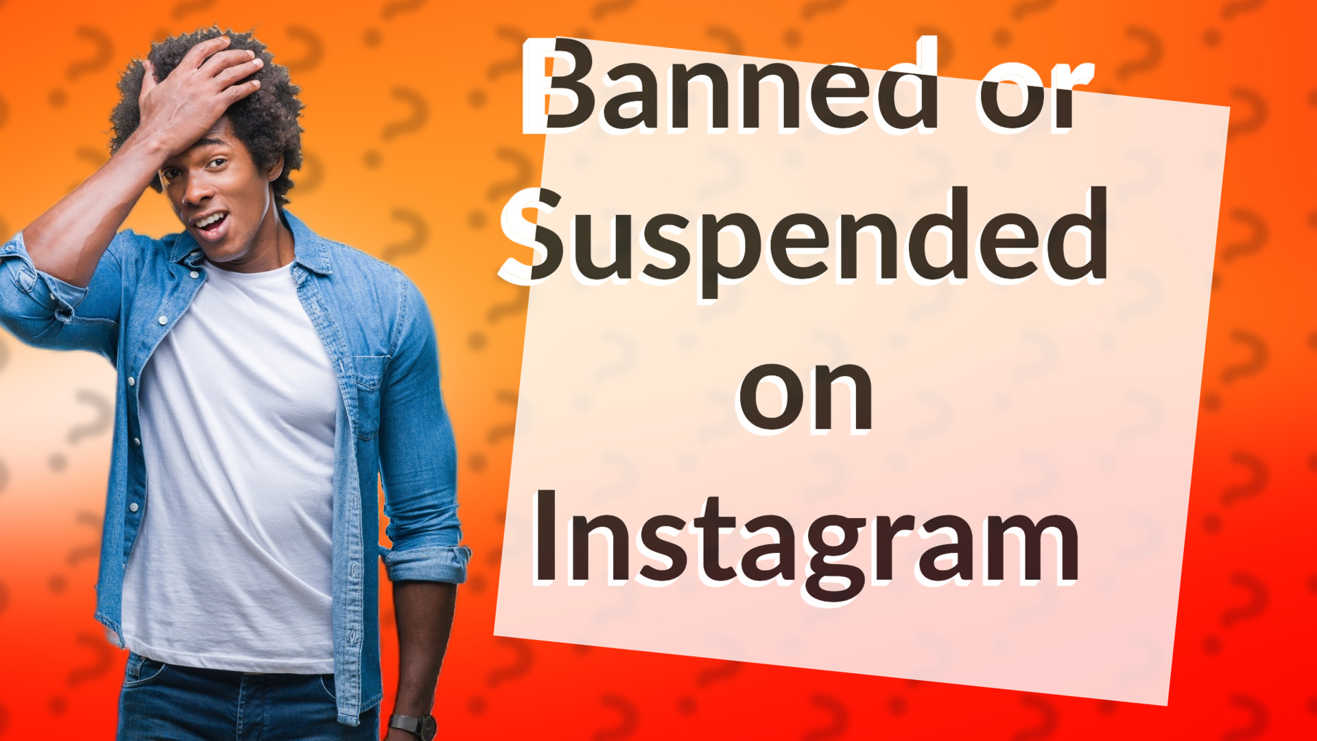 Banned or Suspended on Instagram