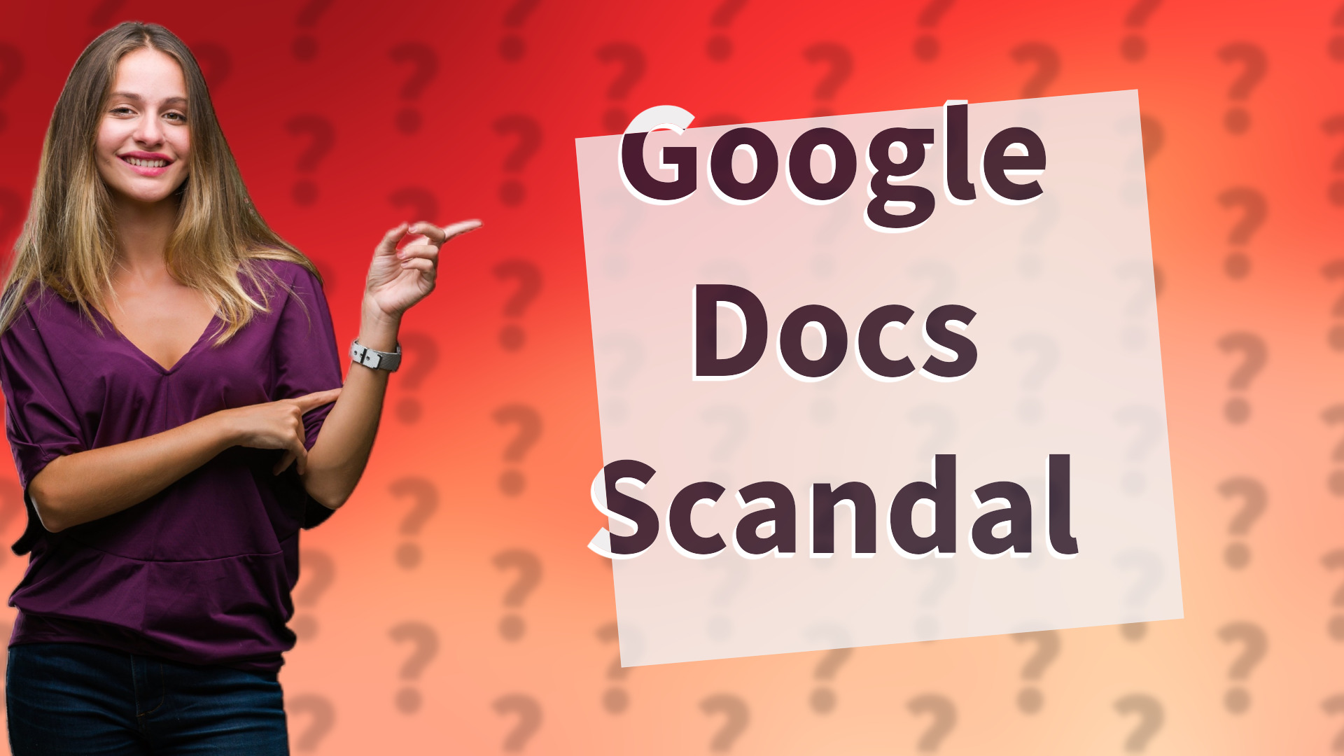 Google Docs Scandal