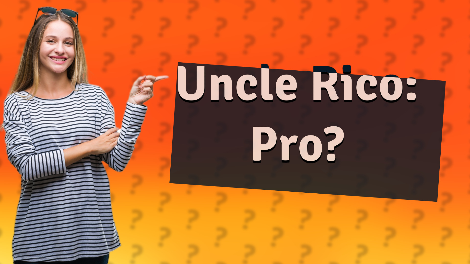 Uncle Rico: Pro?