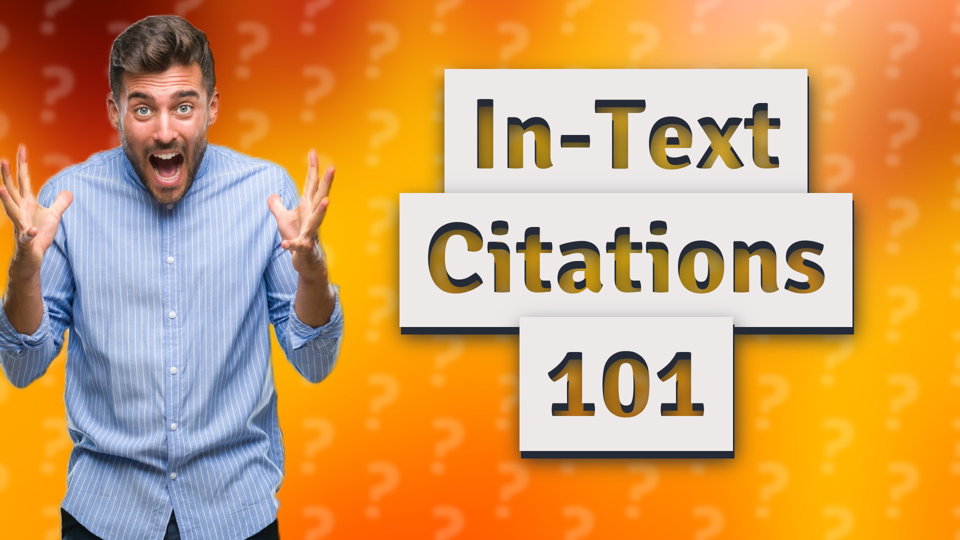 In-Text Citations 101