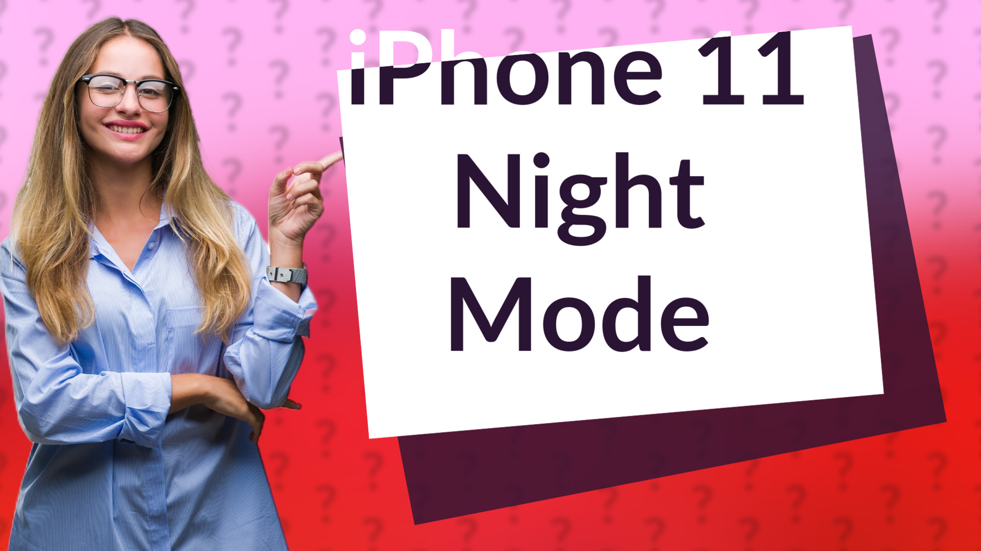 iPhone 11 Night Mode