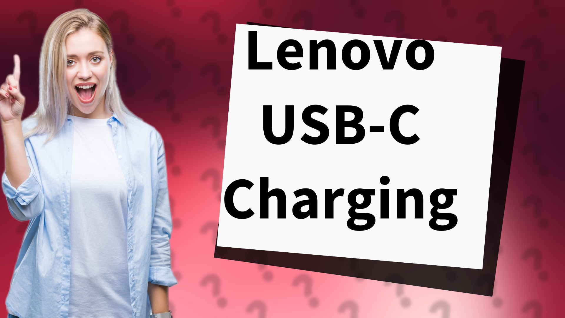 Lenovo USB-C Charging