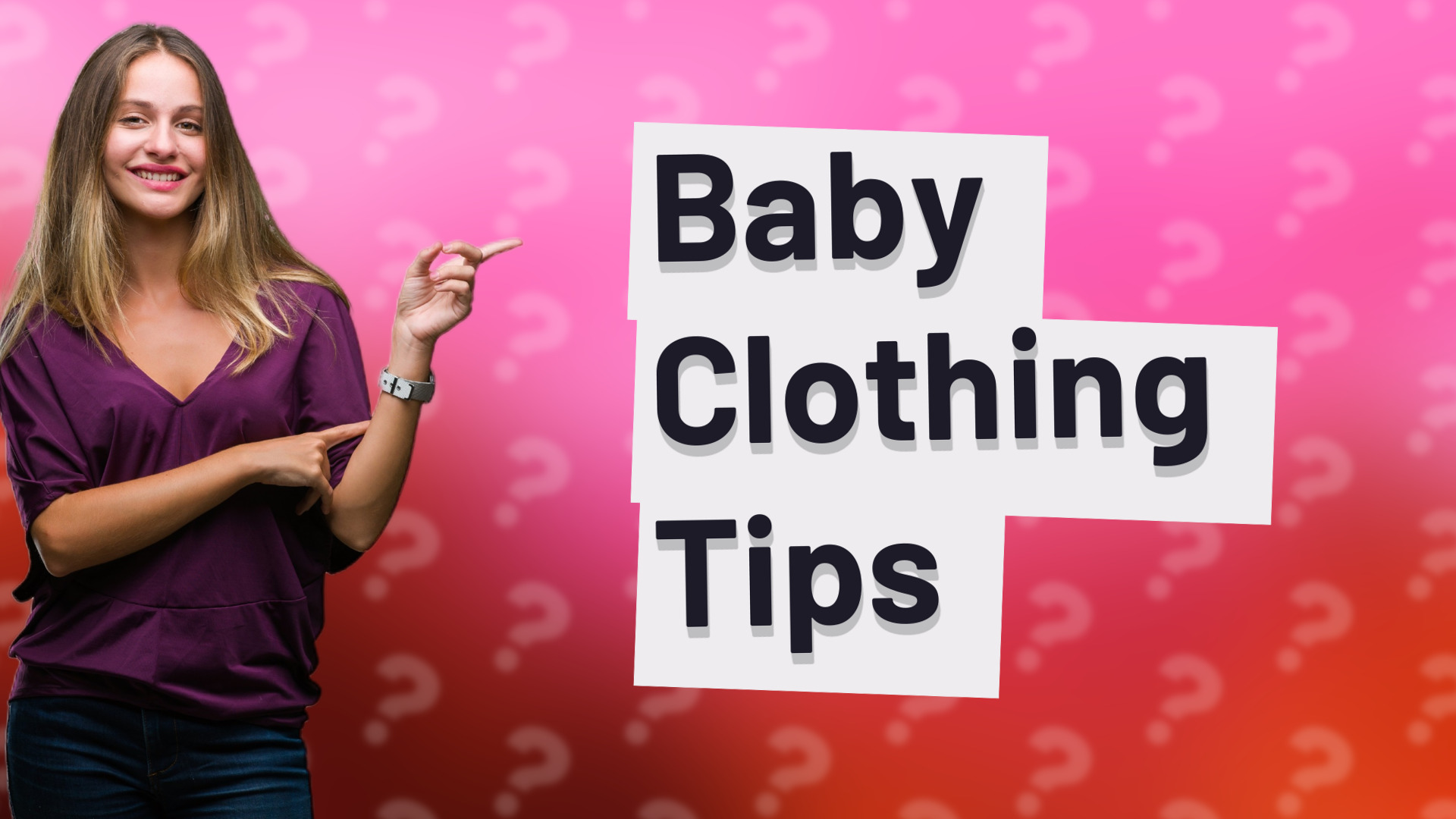 Baby Clothing Tips