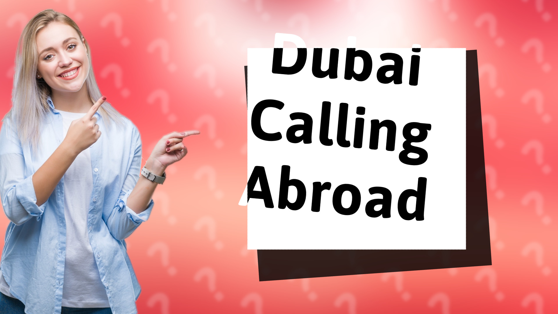 Dubai Calling Abroad