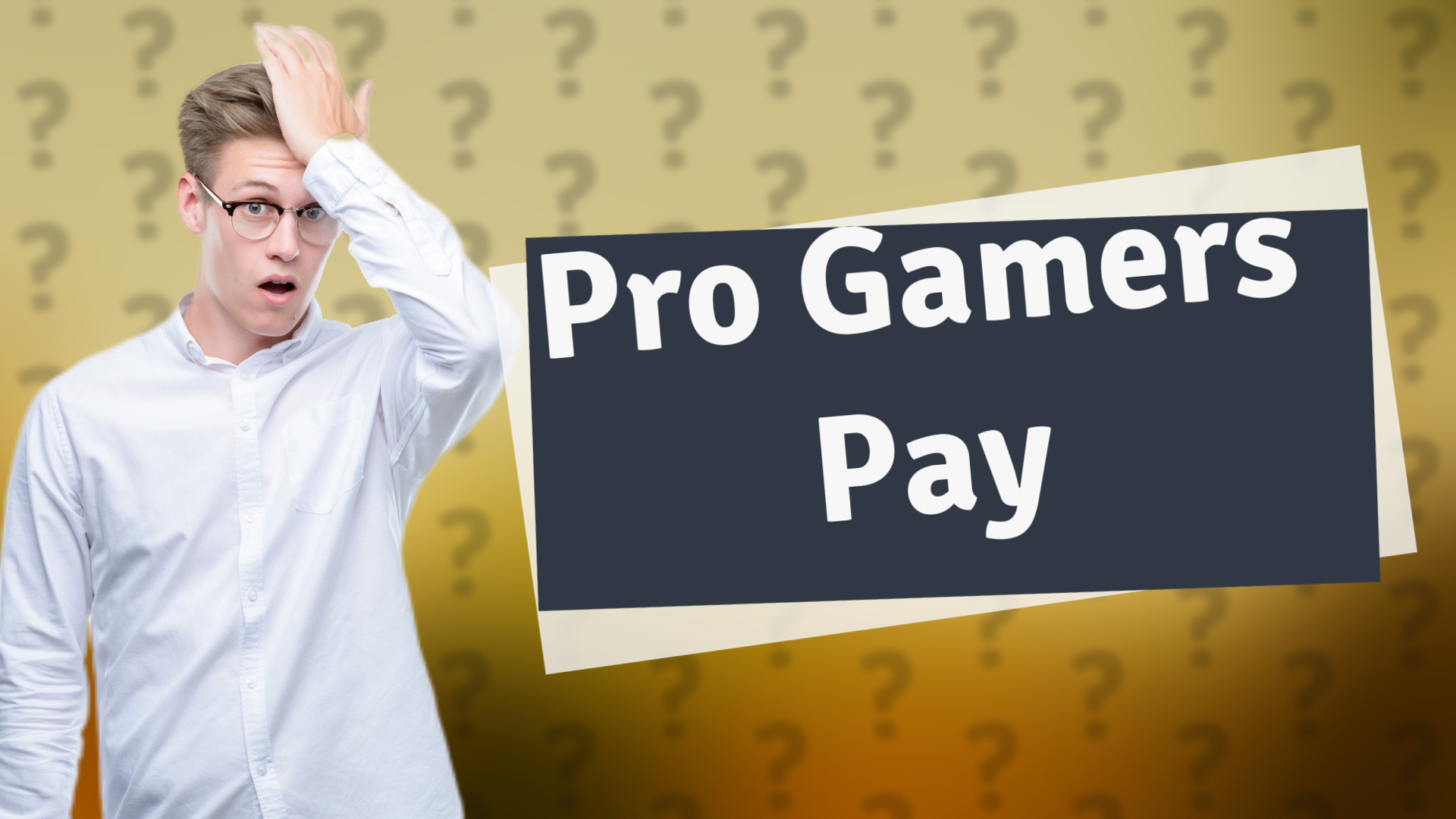 Pro Gamers Pay
