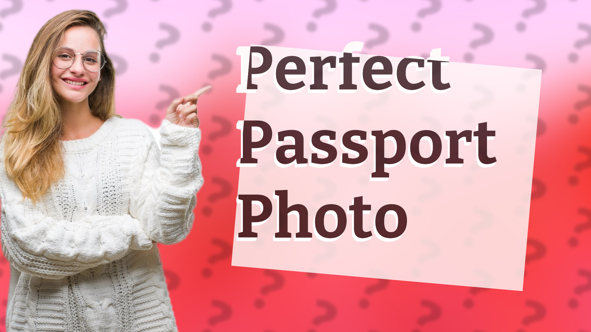 Perfect Passport Photo