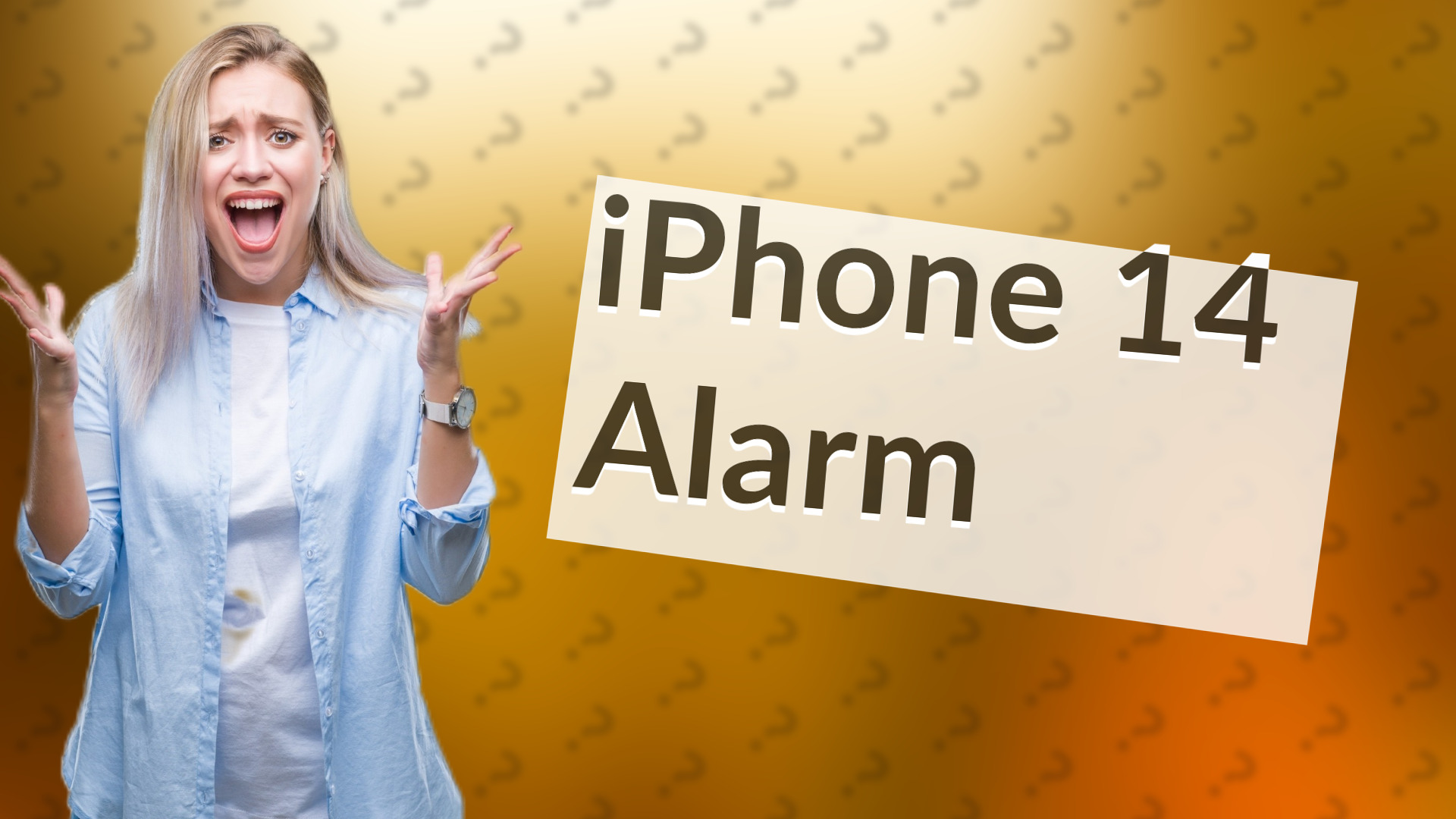 iPhone 14 Alarm