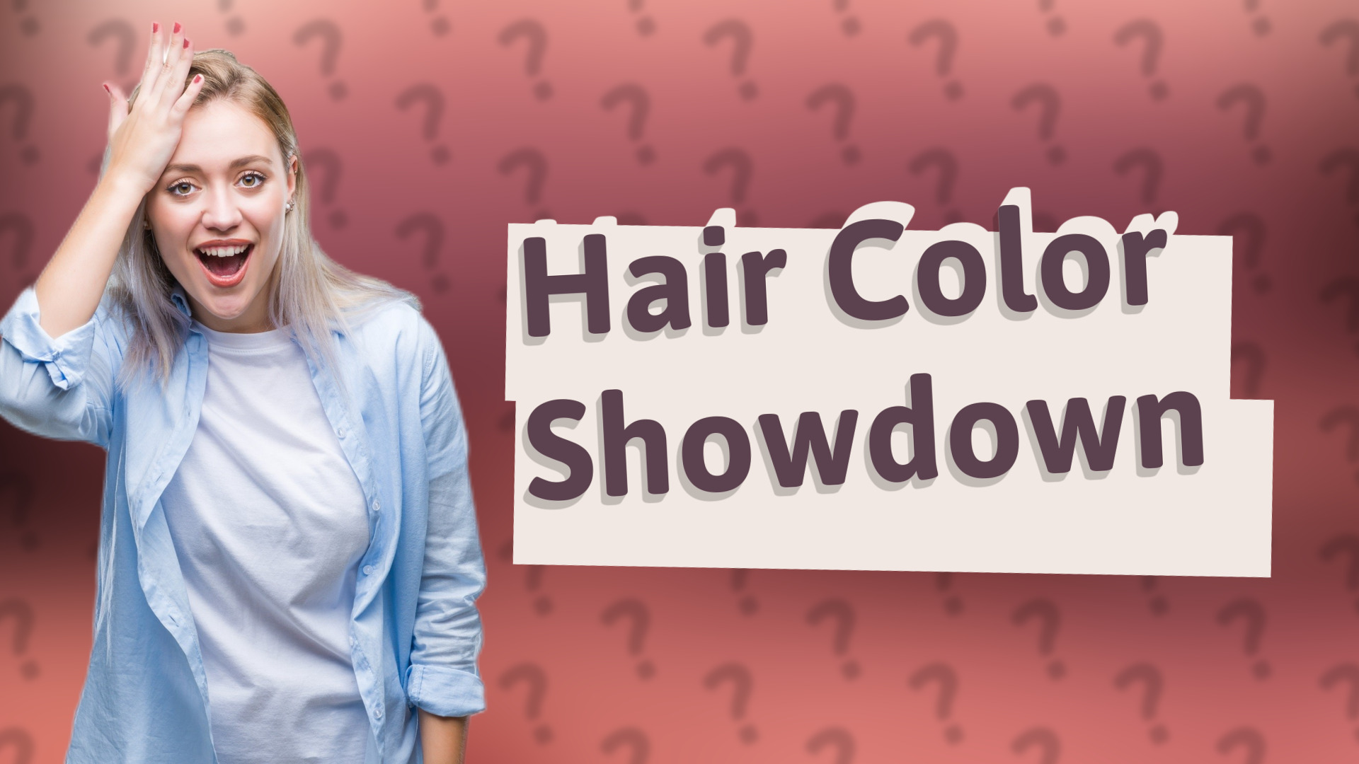 Hair Color Showdown