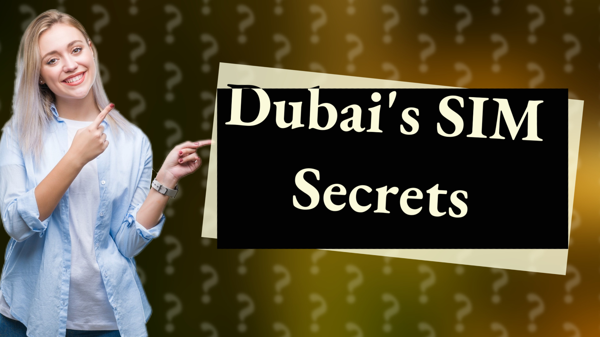 Dubai's SIM Secrets