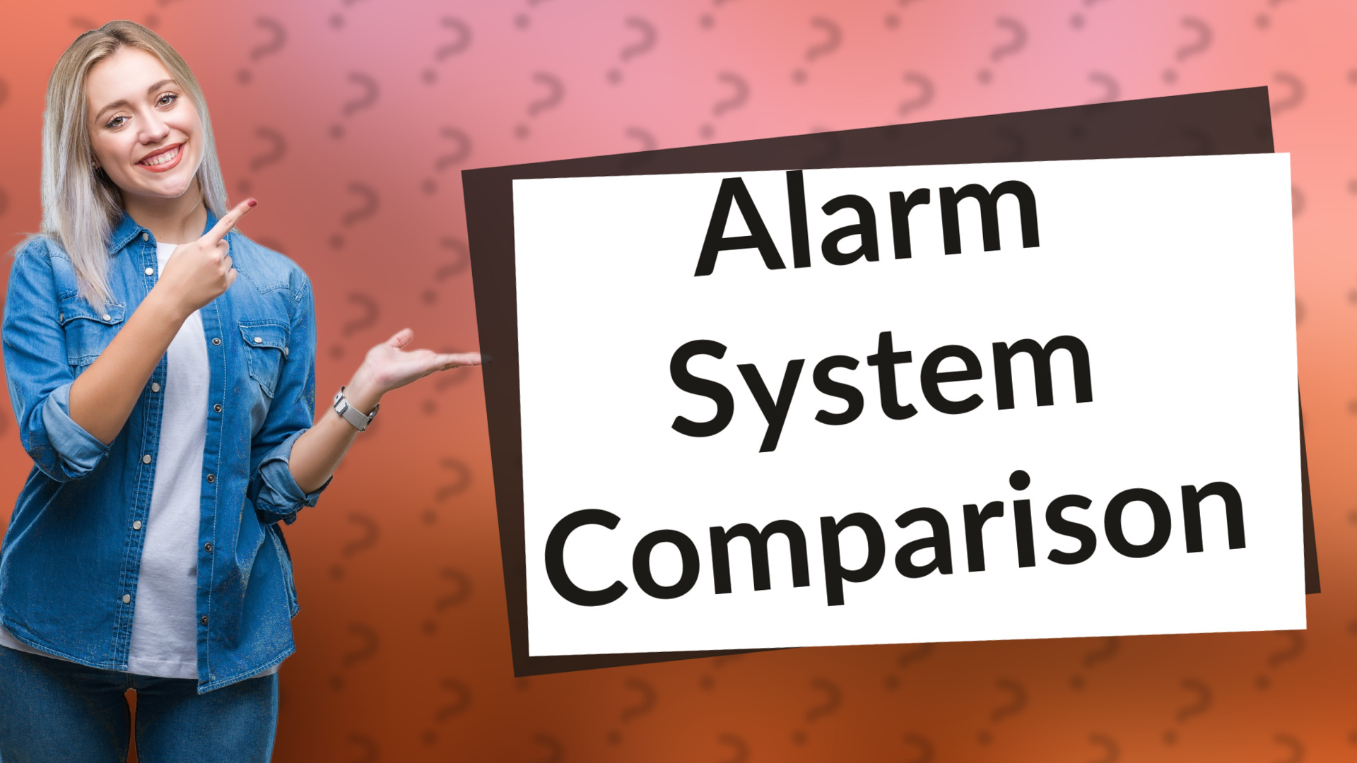 Alarm System Comparison