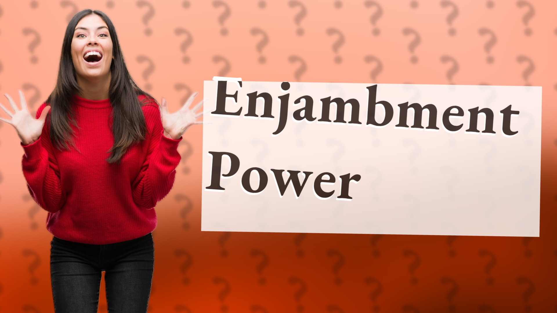 Enjambment Power