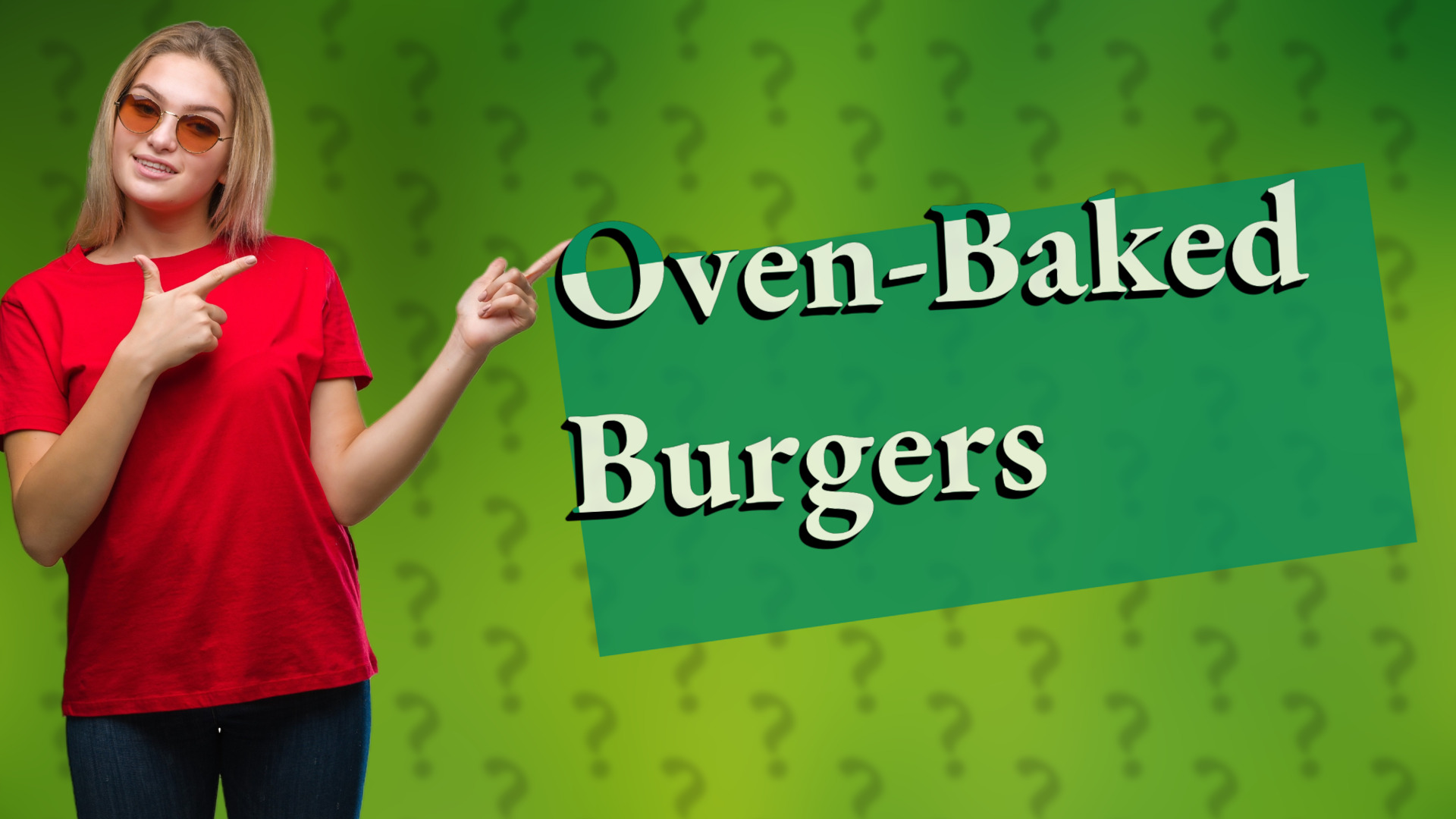 Oven-Baked Burgers