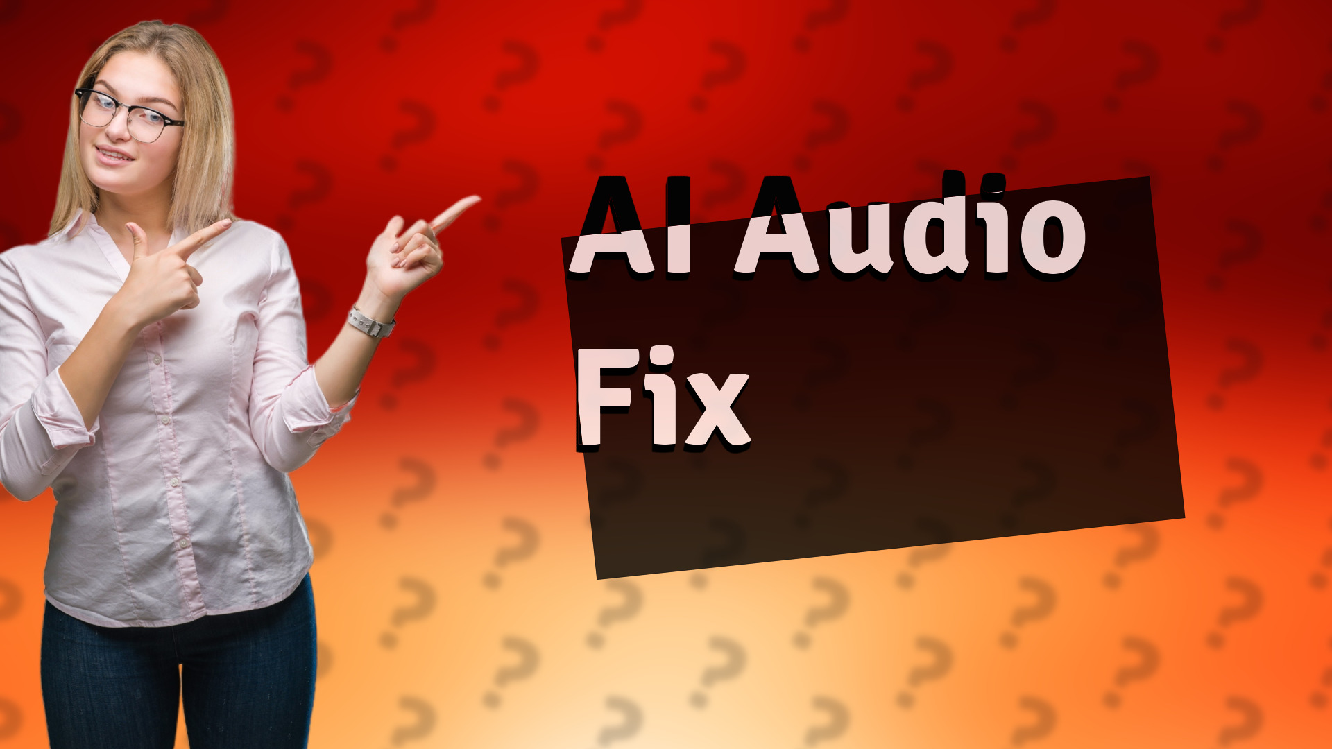 AI Audio Fix