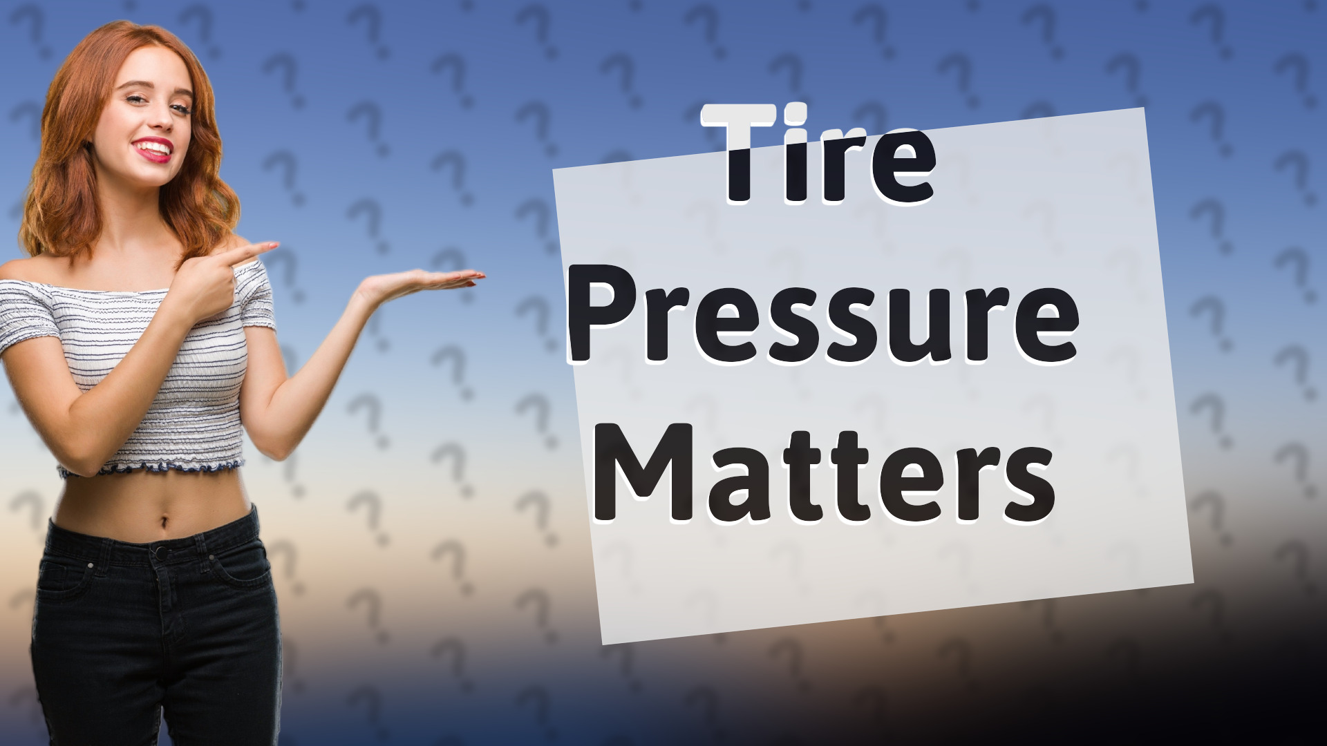Tire Pressure Matters