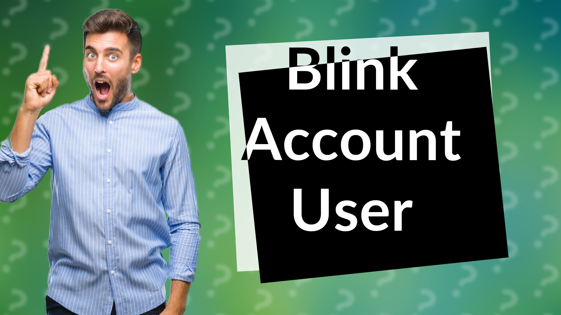 Blink Account User