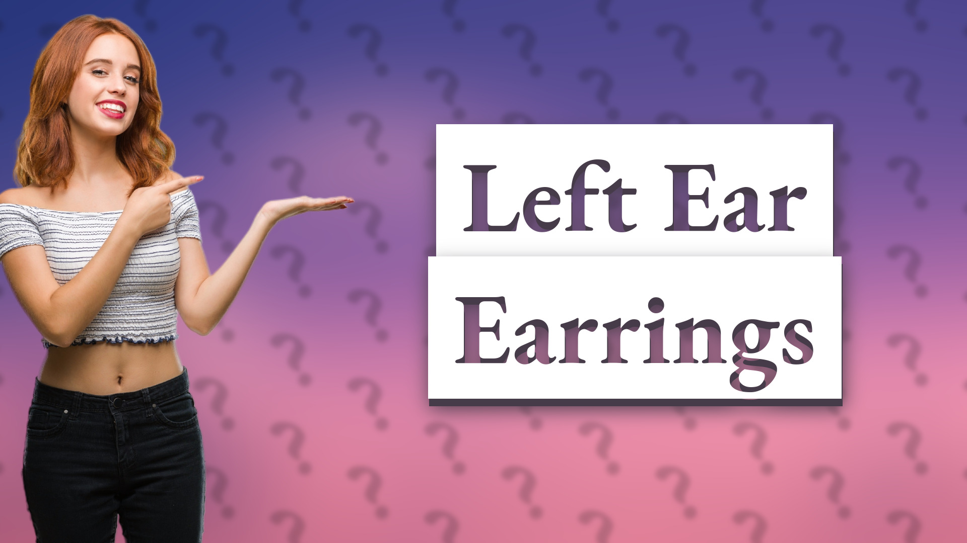Left Ear Earrings