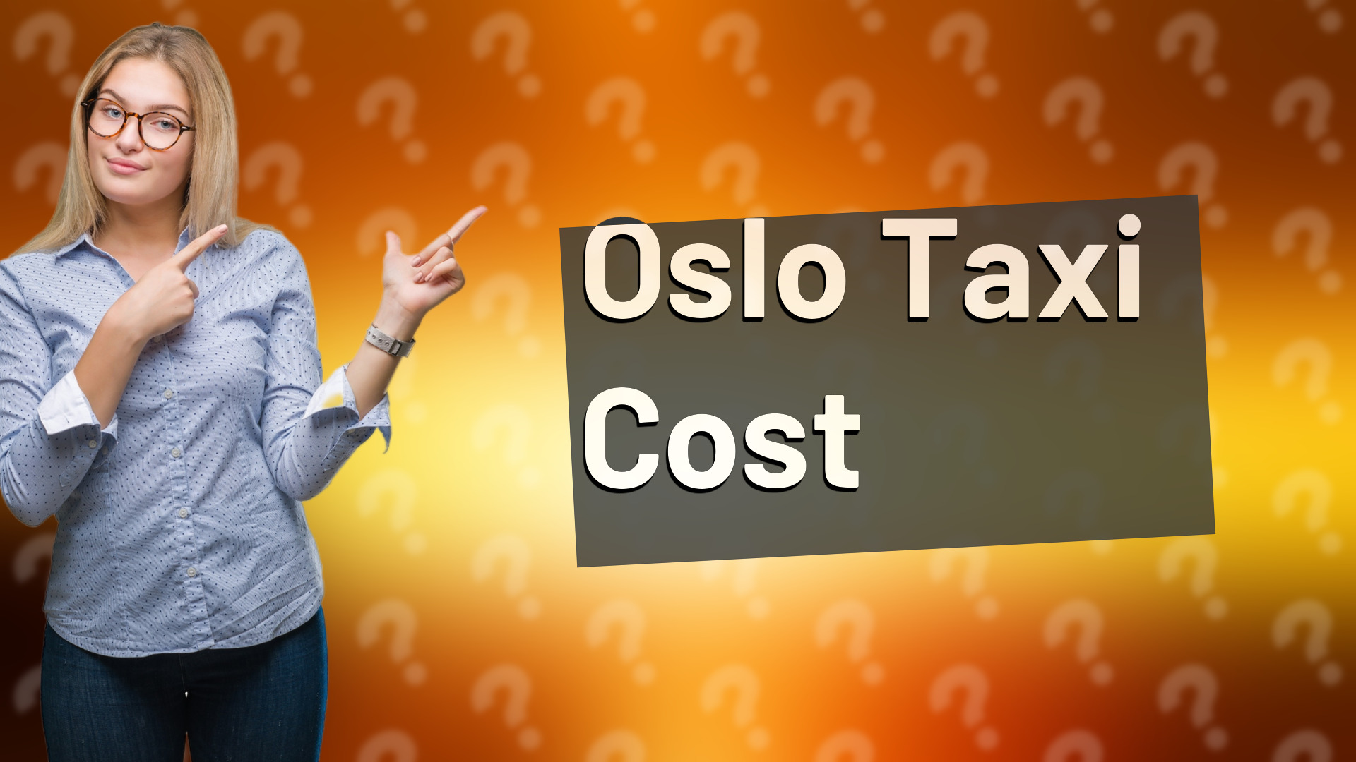 Oslo Taxi Cost