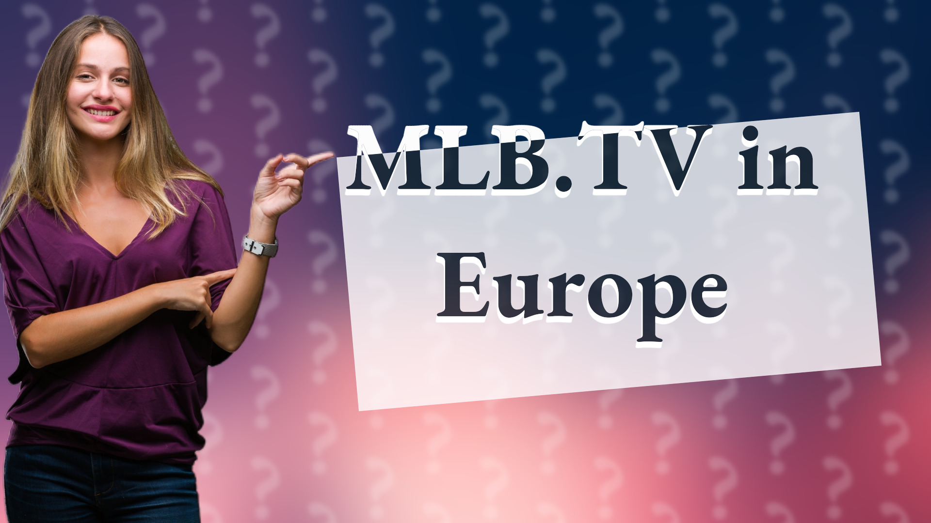 MLB.TV in Europe