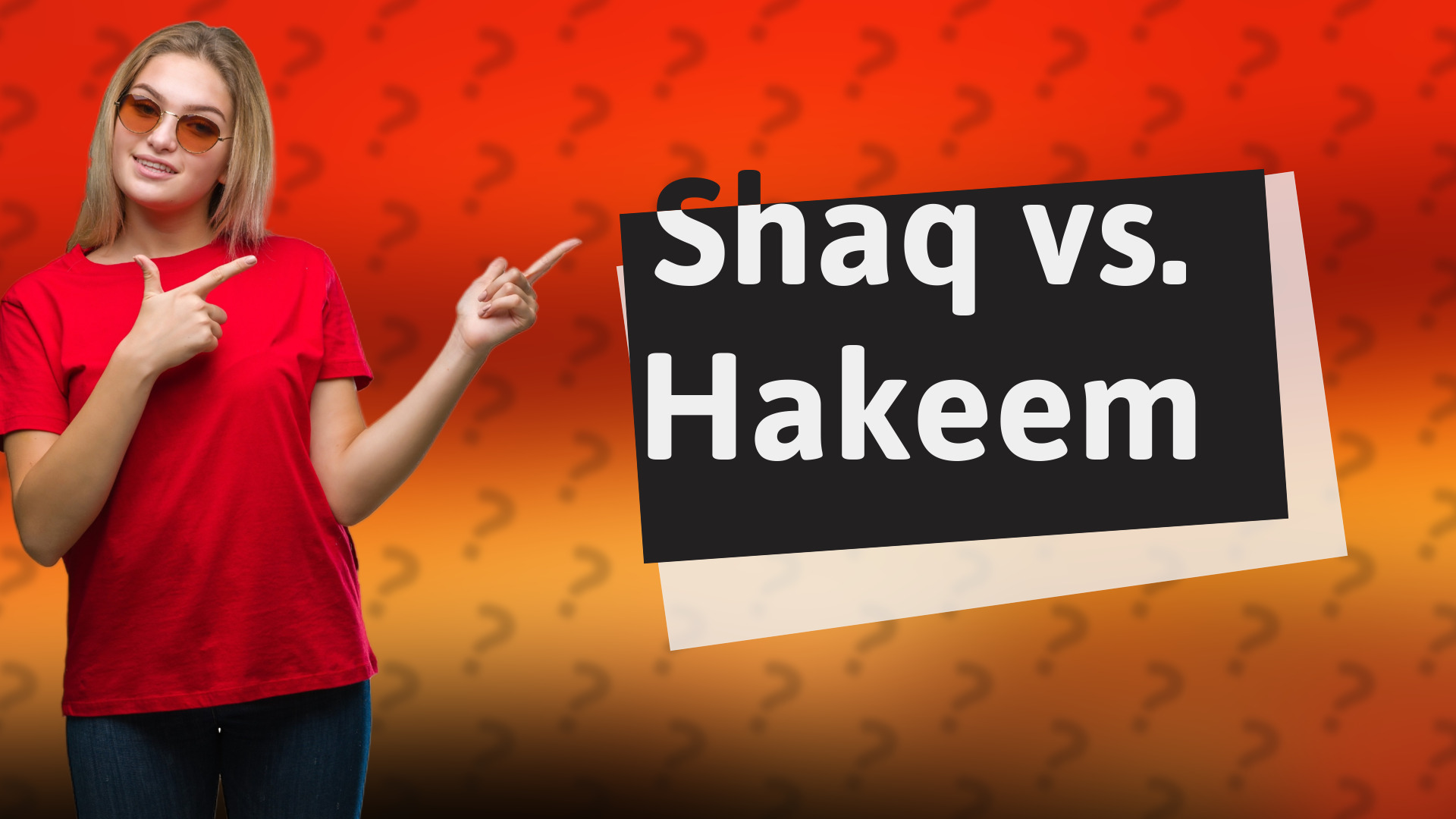 Shaq vs. Hakeem