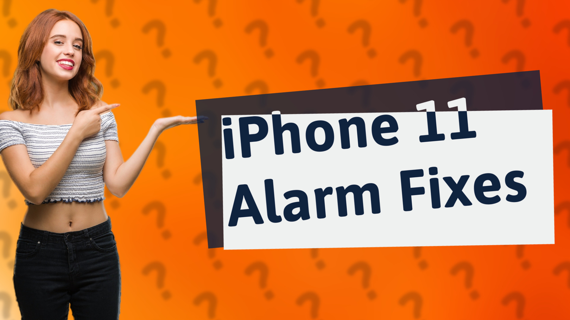 iPhone 11 Alarm Fixes