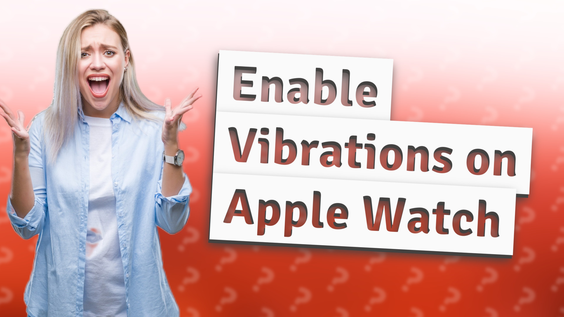 Enable Vibrations on Apple Watch