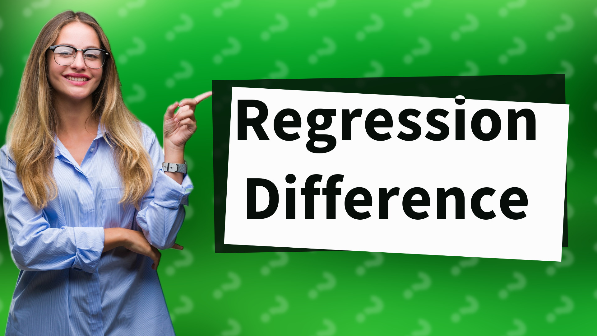 Regression Difference