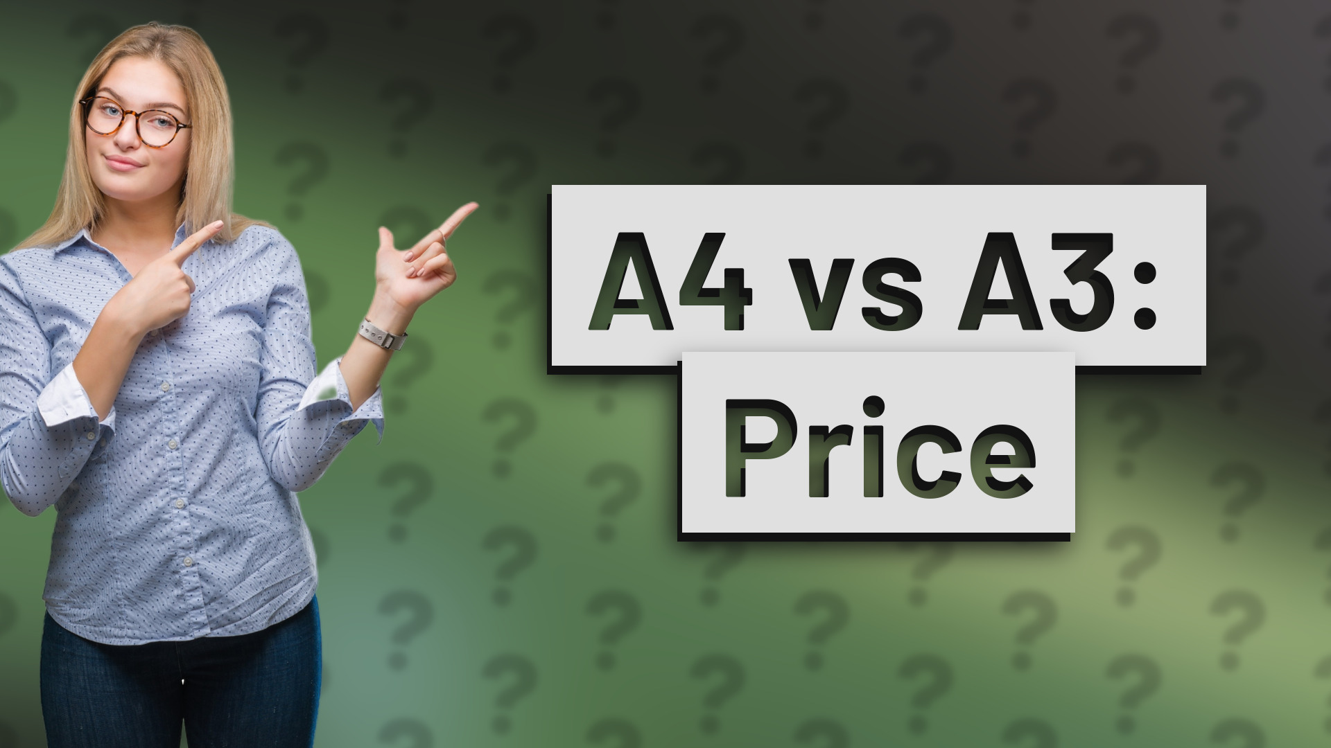A4 vs A3: Price