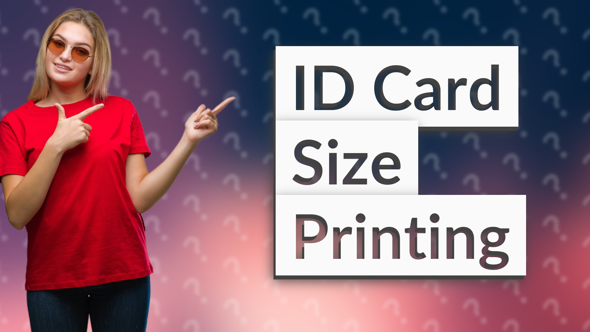 ID Card Size Printing
