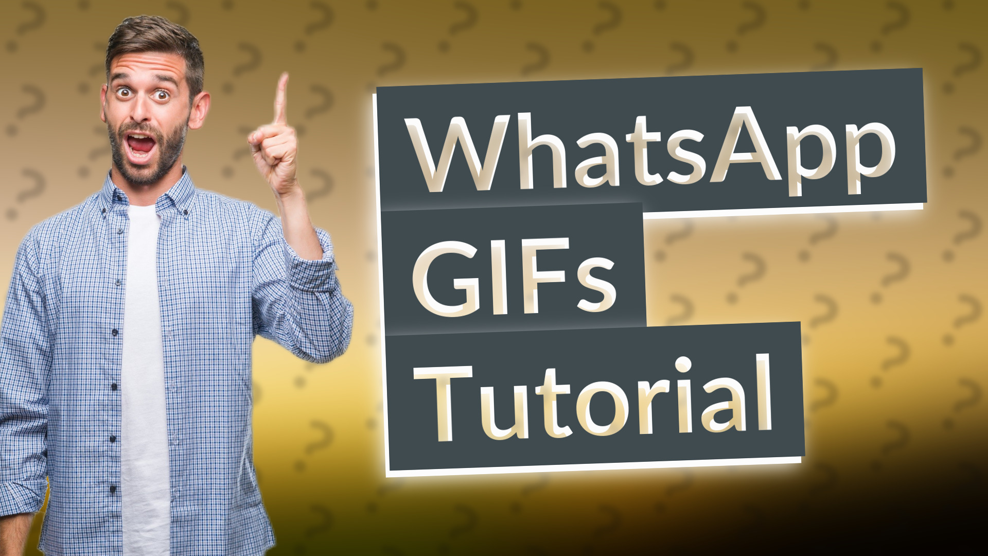 WhatsApp GIFs Tutorial