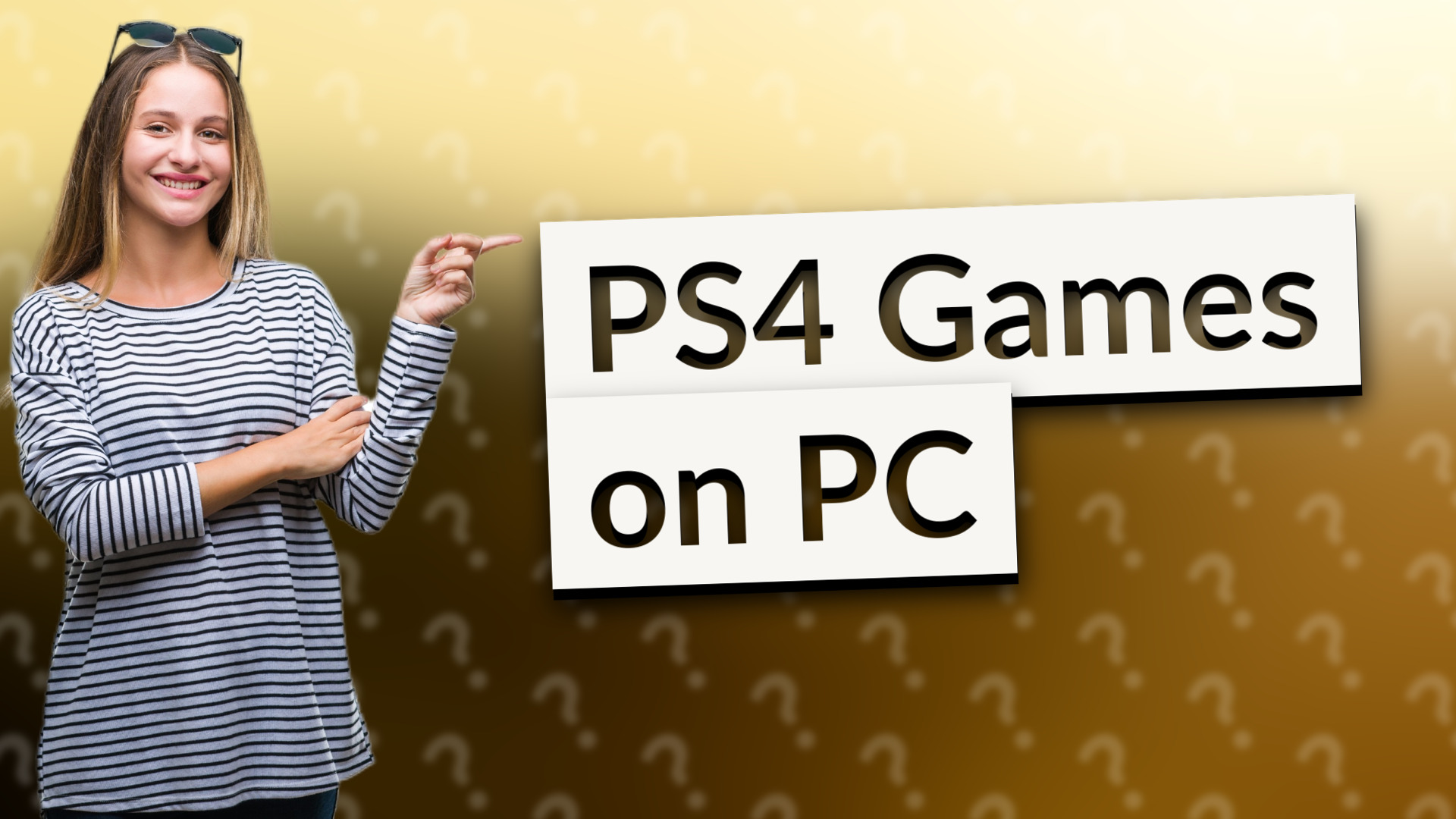 PS4 Games on PC