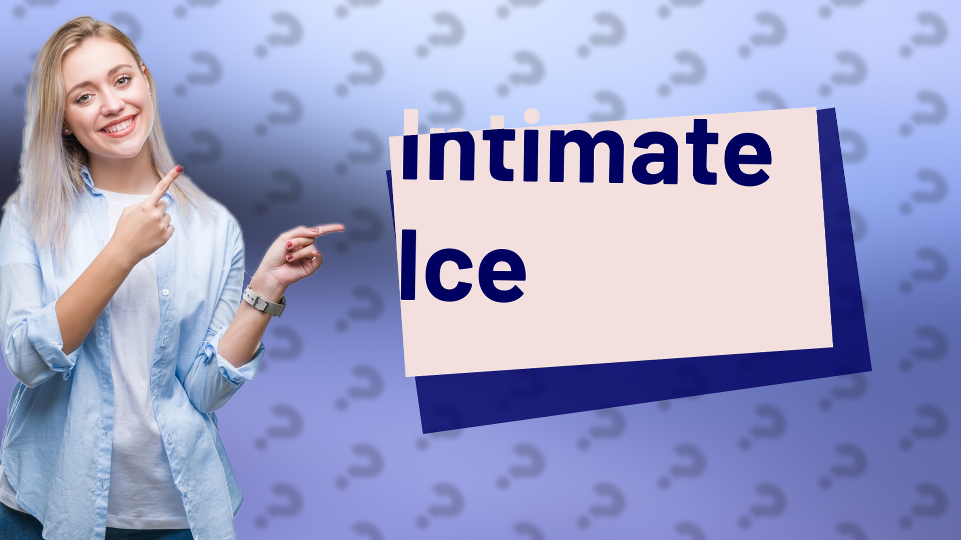 Intimate Ice