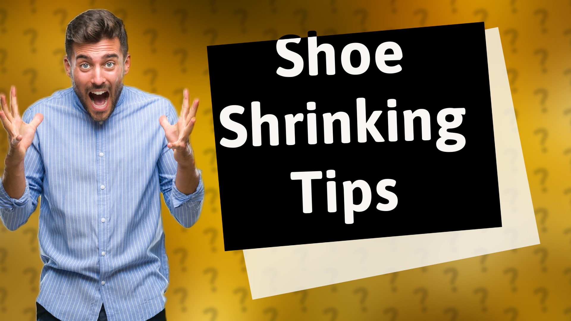 Shoe Shrinking Tips