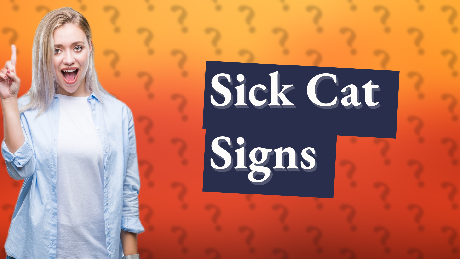 Sick Cat Signs