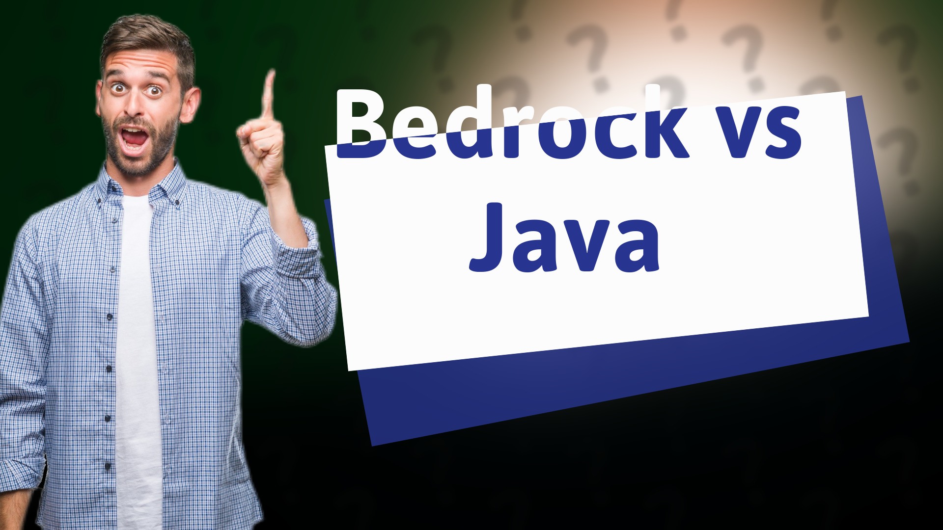 Bedrock vs Java