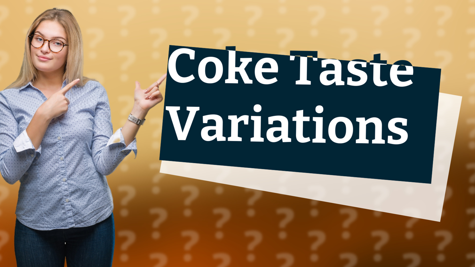 Coke Taste Variations