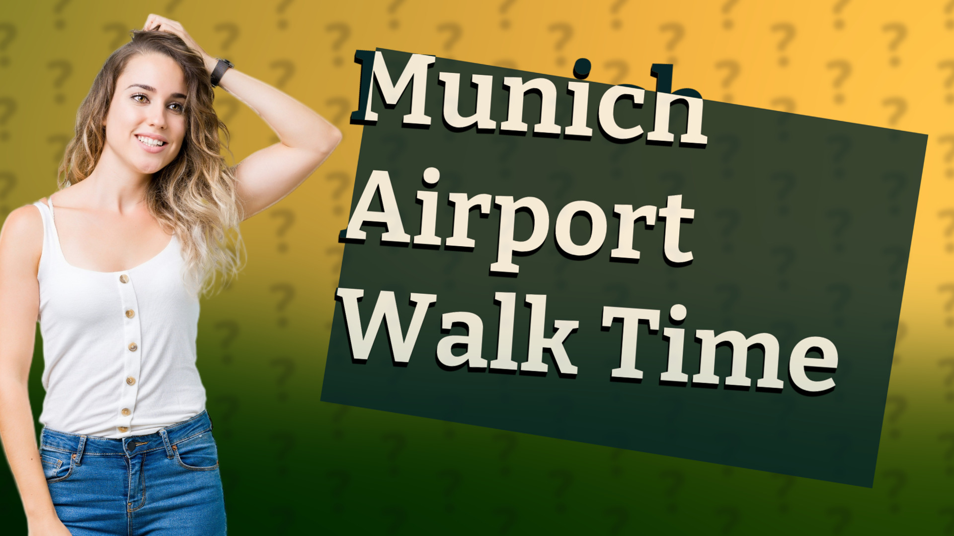 Munich Airport Walk Time