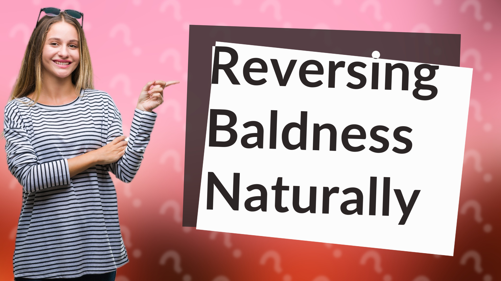 Reversing Baldness Naturally