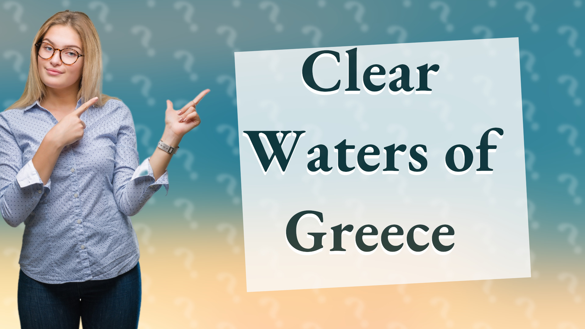 Clear Waters of Greece