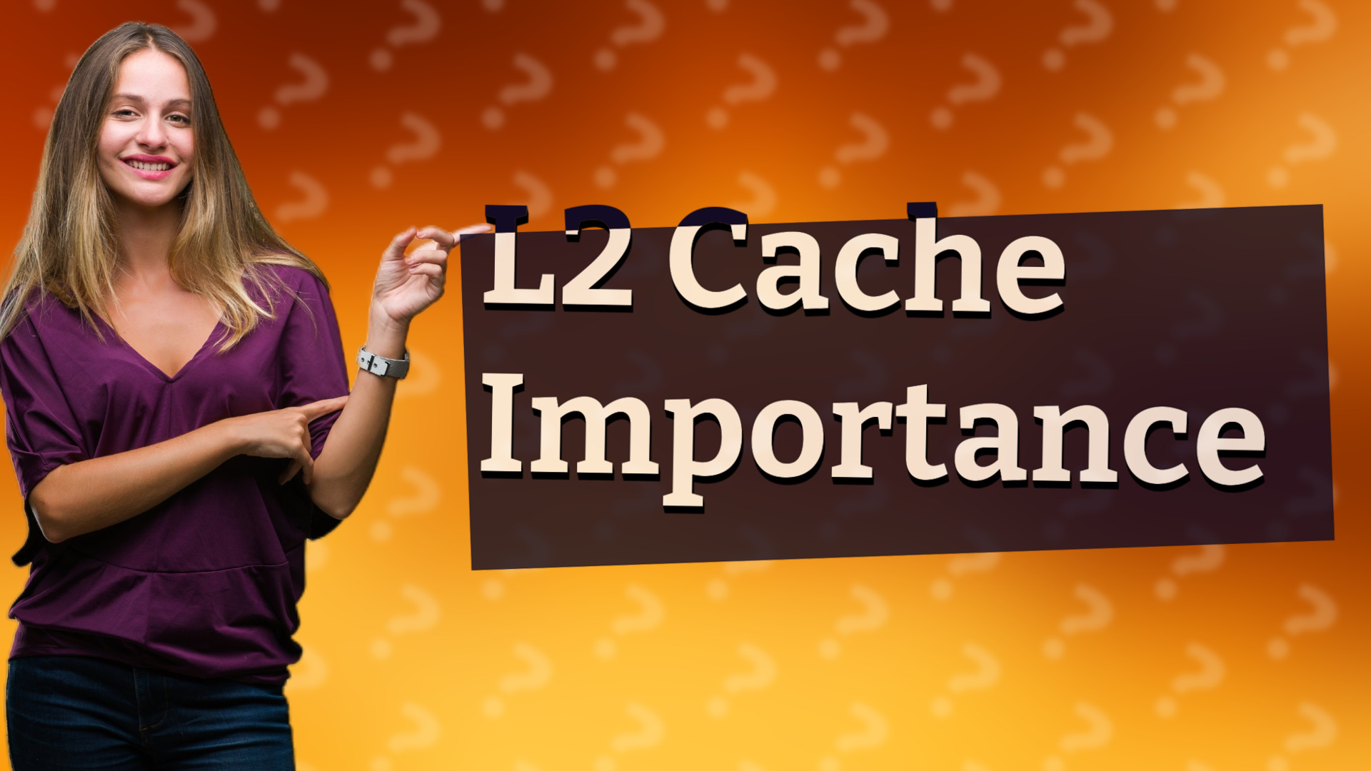 L2 Cache Importance