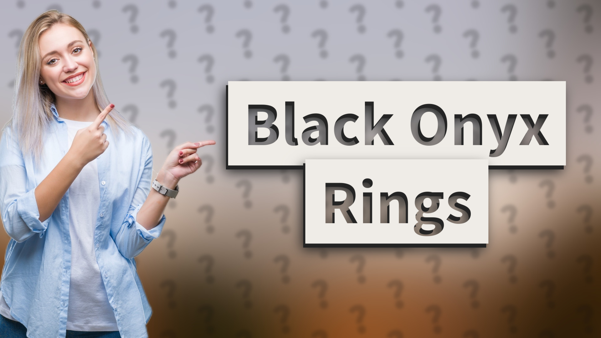 Black Onyx Rings