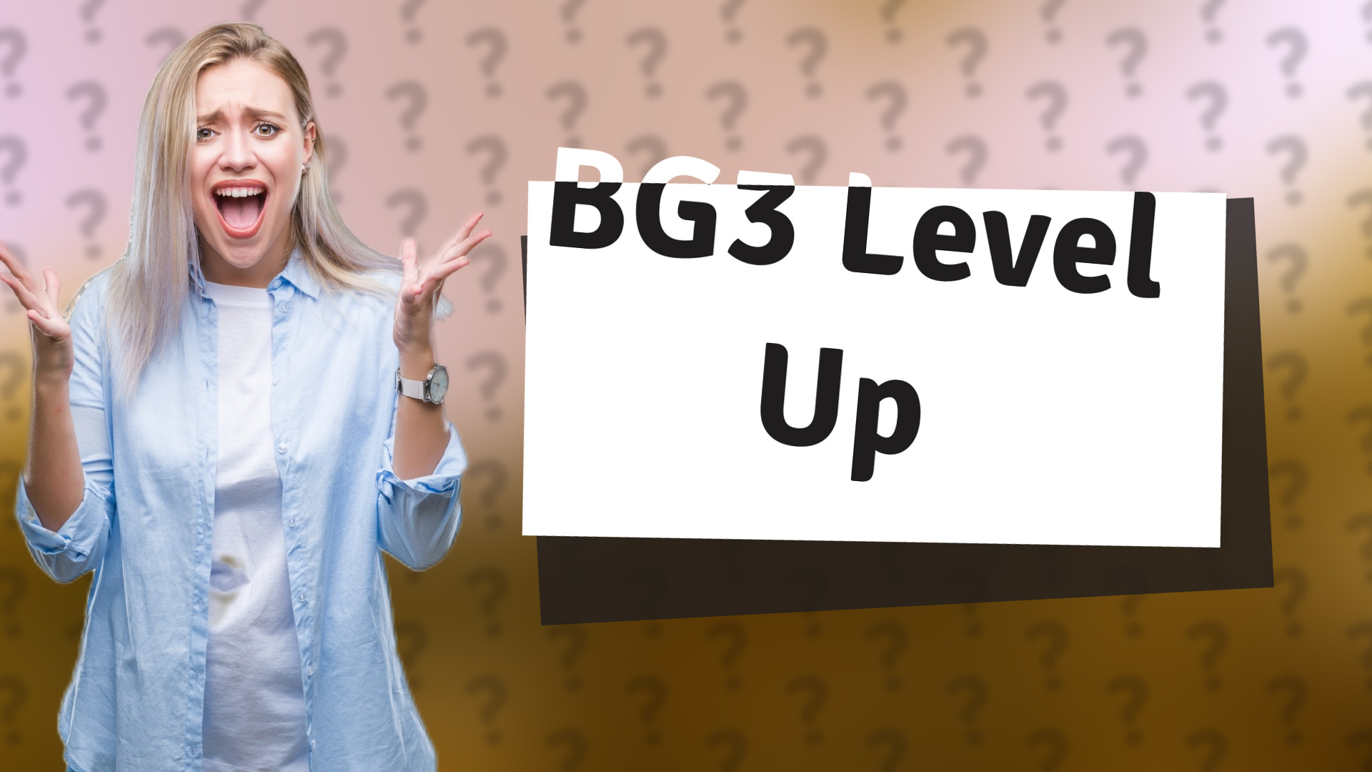 BG3 Level Up