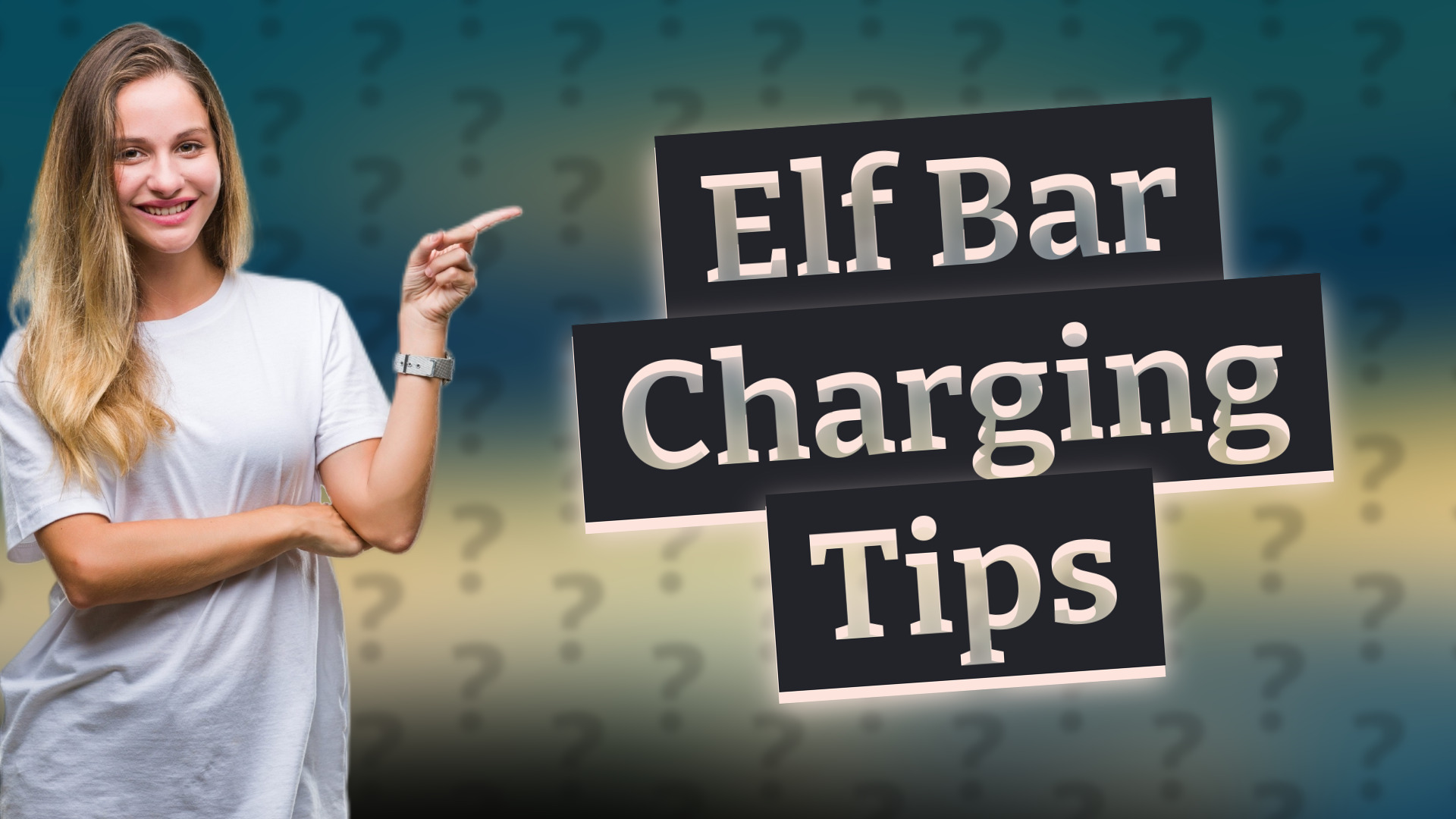 Elf Bar Charging Tips