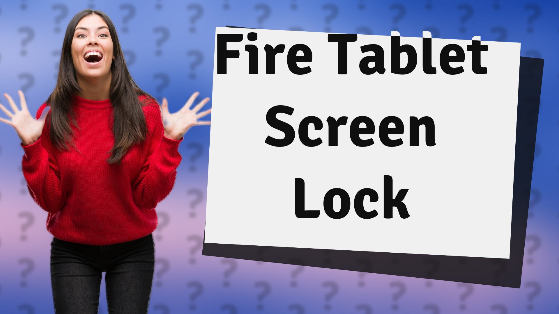 Fire Tablet Screen Lock
