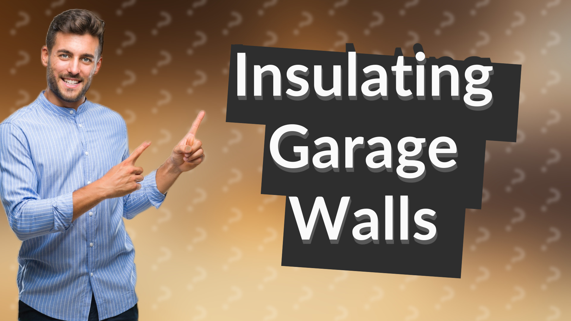 Insulating Garage Walls