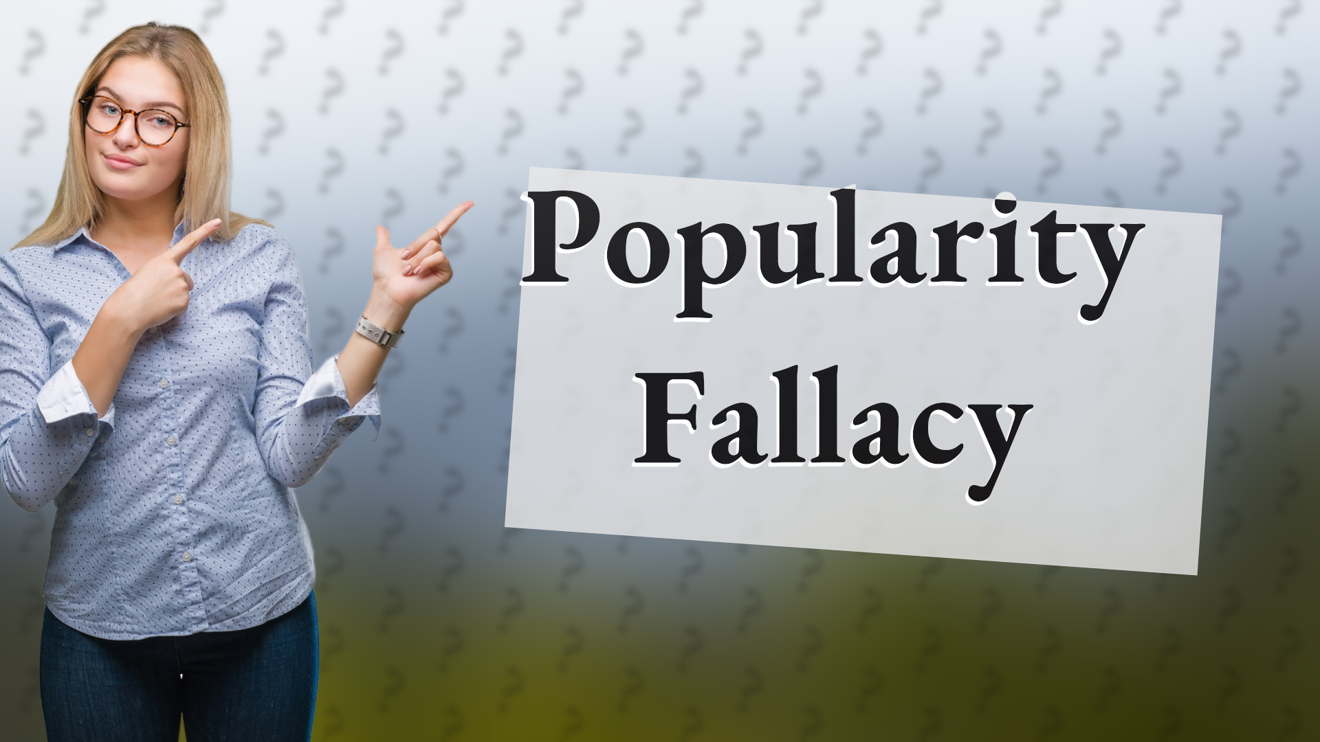 Popularity Fallacy