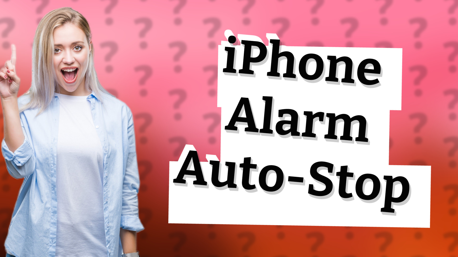 iPhone Alarm Auto-Stop
