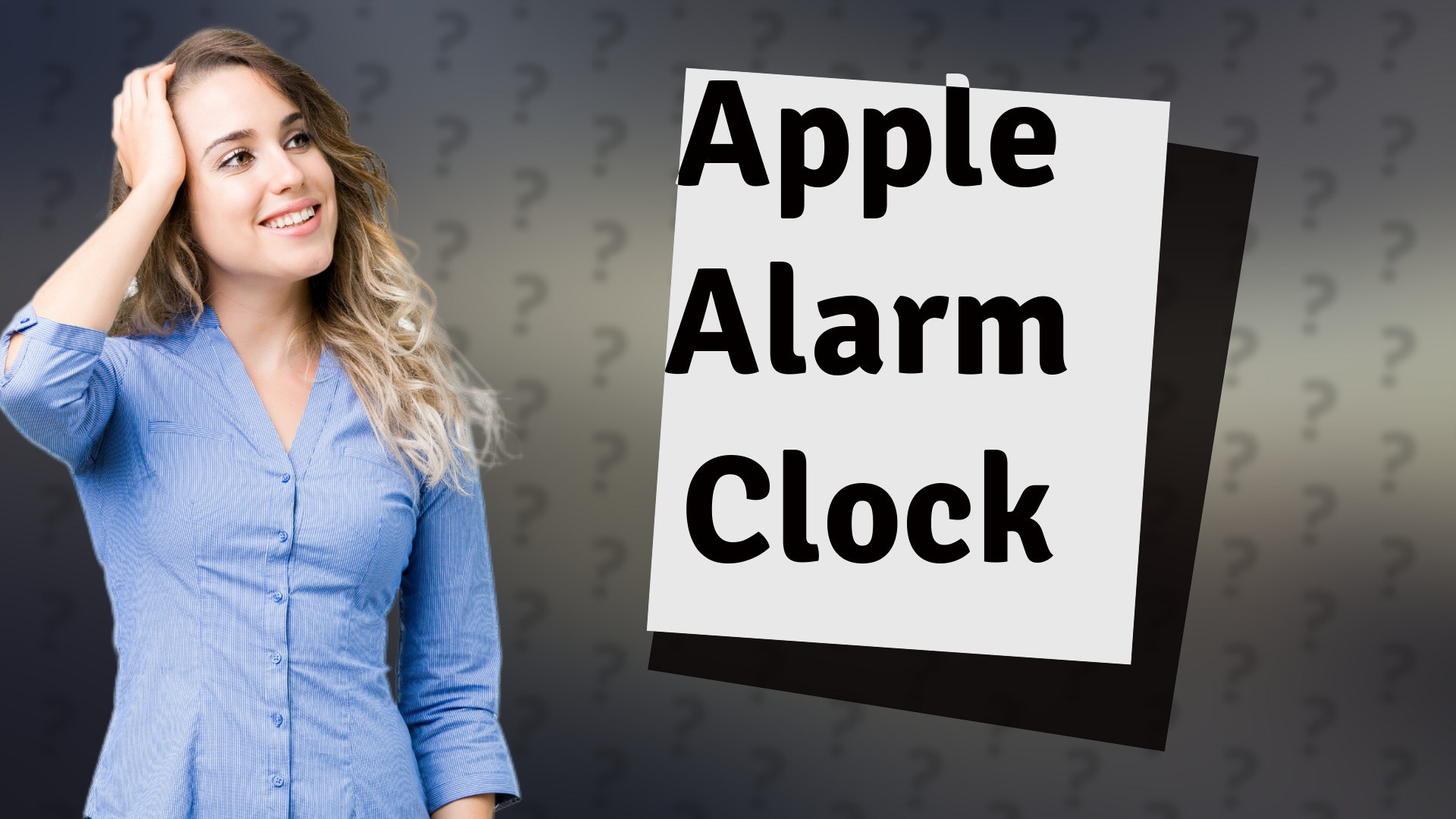 Apple Alarm Clock