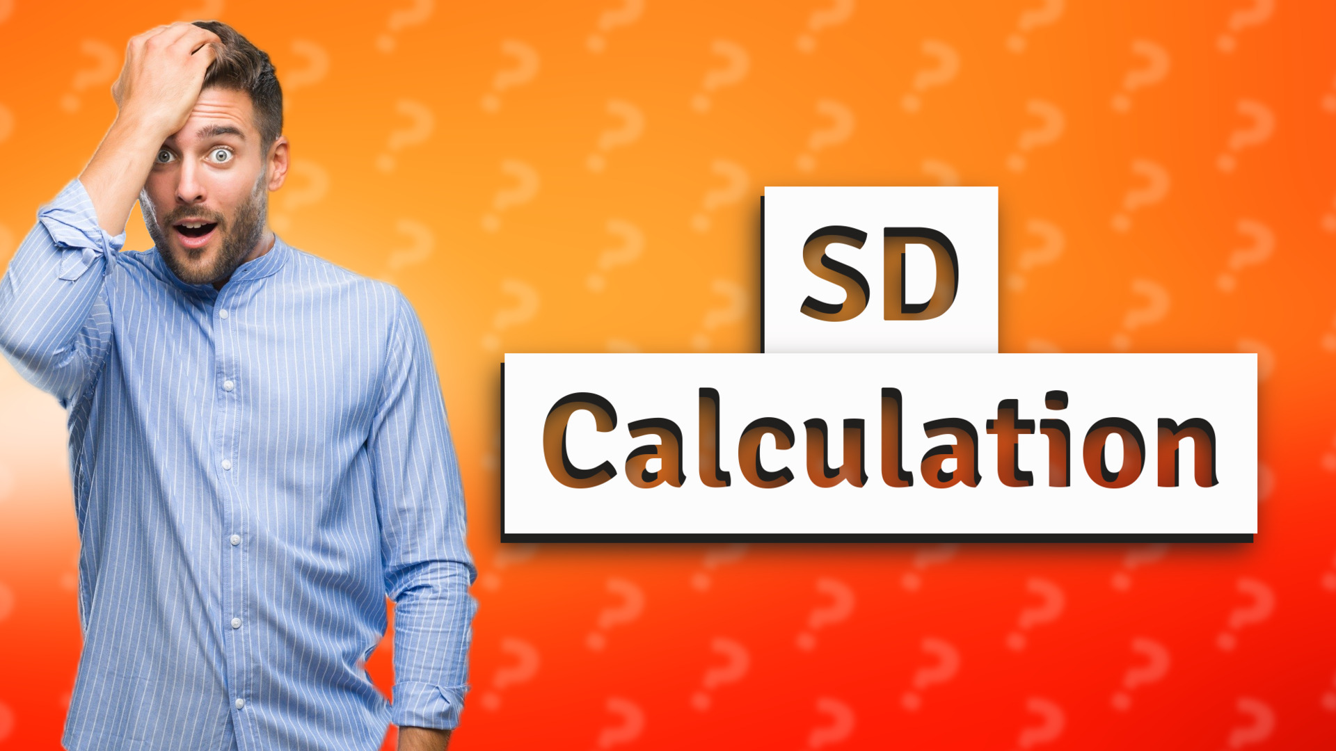 SD Calculation